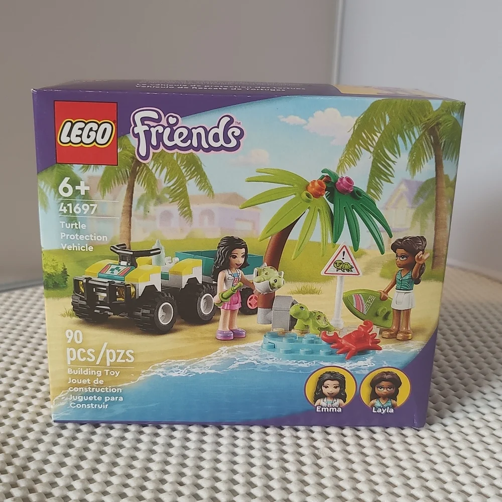 Lego Friends 41697 Turtle Protection Vehicle Building Toy